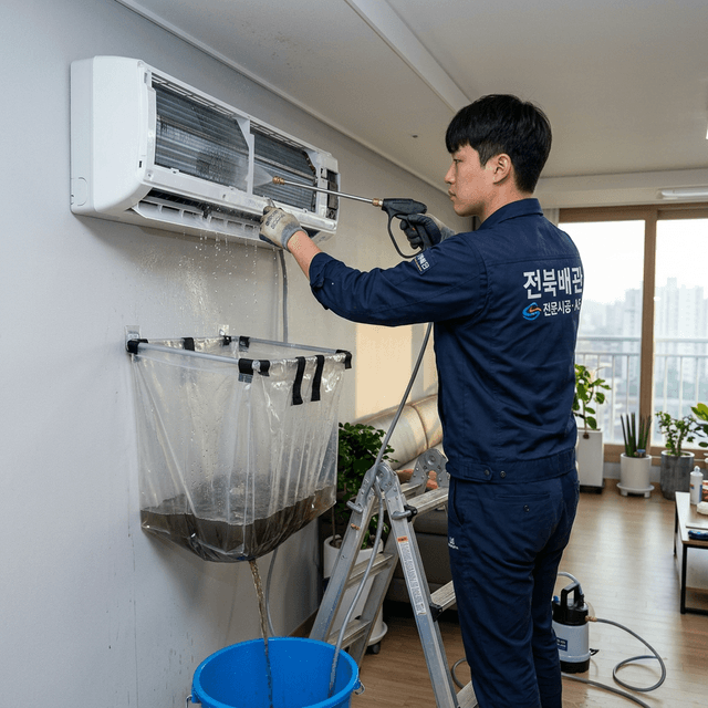 에어컨 배관청소 전문