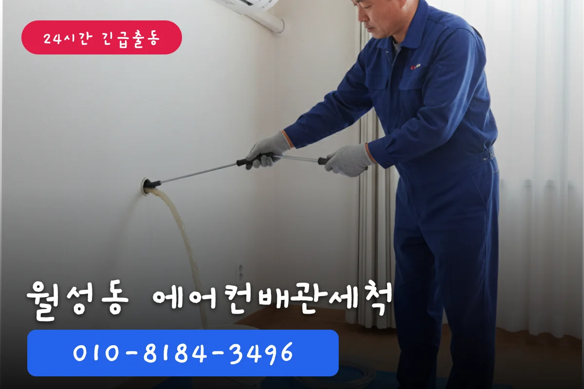 월성동에어컨배관세척 비용은?