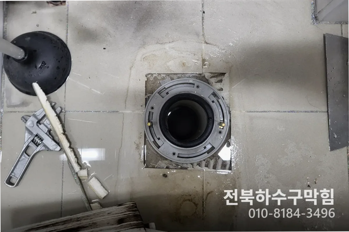 전주시 효자동 에어컨배관세척 작업 전 배관 상태 진단 (효자동에어컨청소업체)