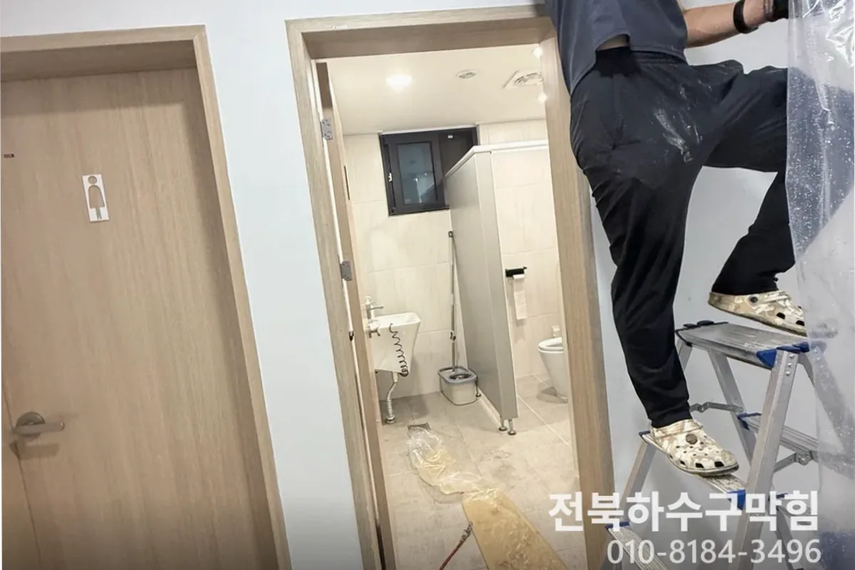 전주시 덕진동 하수구막힘 작업 완료 후 정상 배수 확인 (7곳)