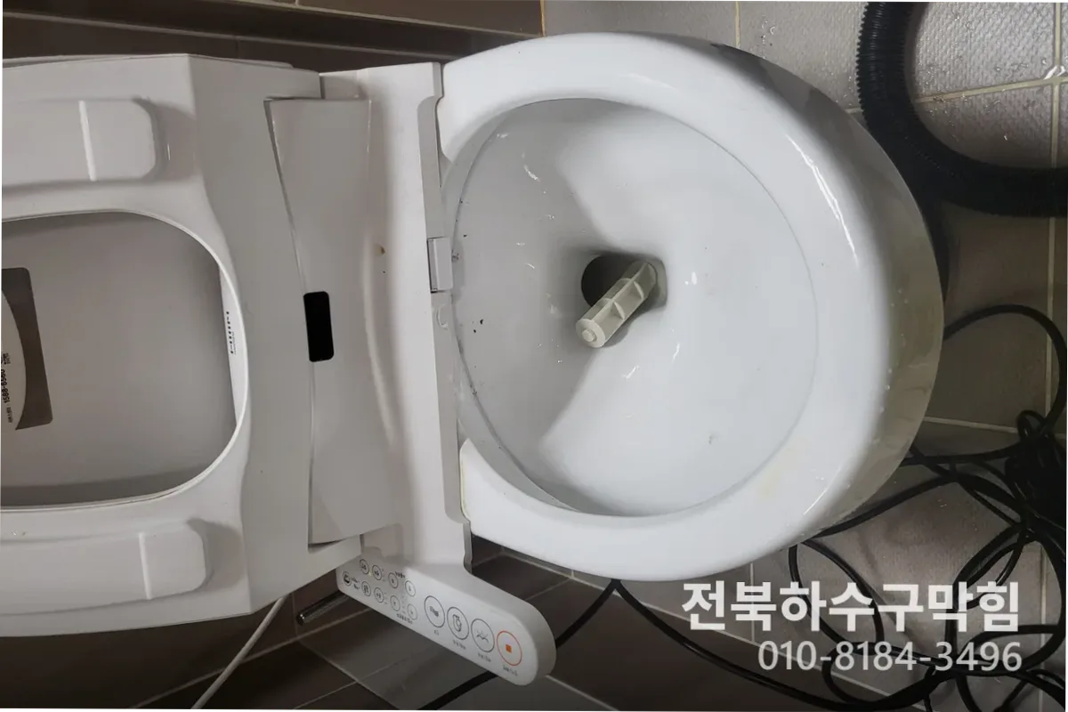 전주시 송천동 하수구막힘 작업 전 배관 상태 진단 (송천동하수구물안빠짐)