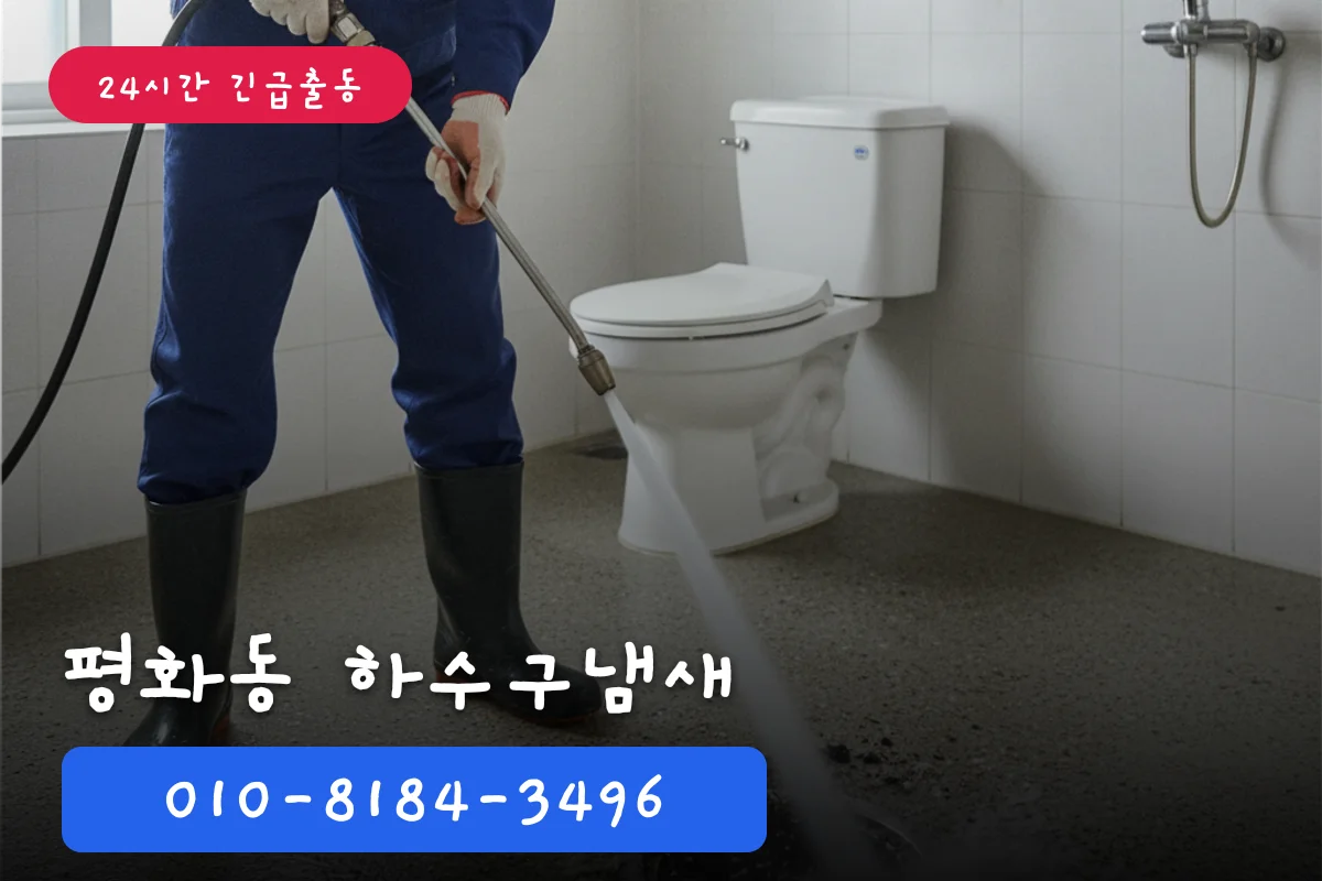 평화동 하수구냄새 재발 원인이 뭘까?