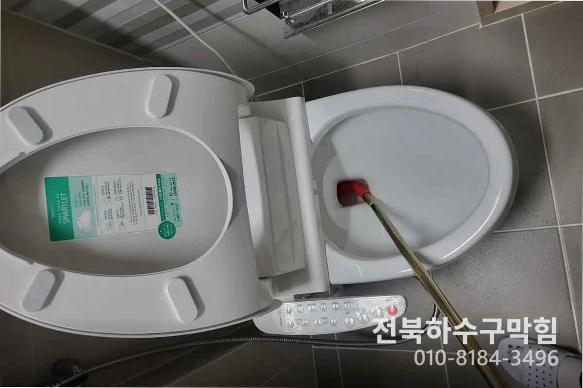 정읍시 하수구막힘 전문 장비 투입 작업 중 (정읍)