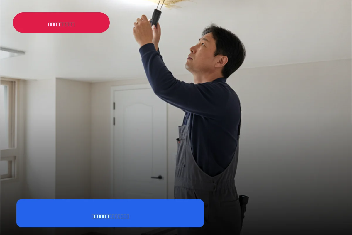 모현동배관누수 급하게 겪을 때 누수해결업체까지 한 번에 해결