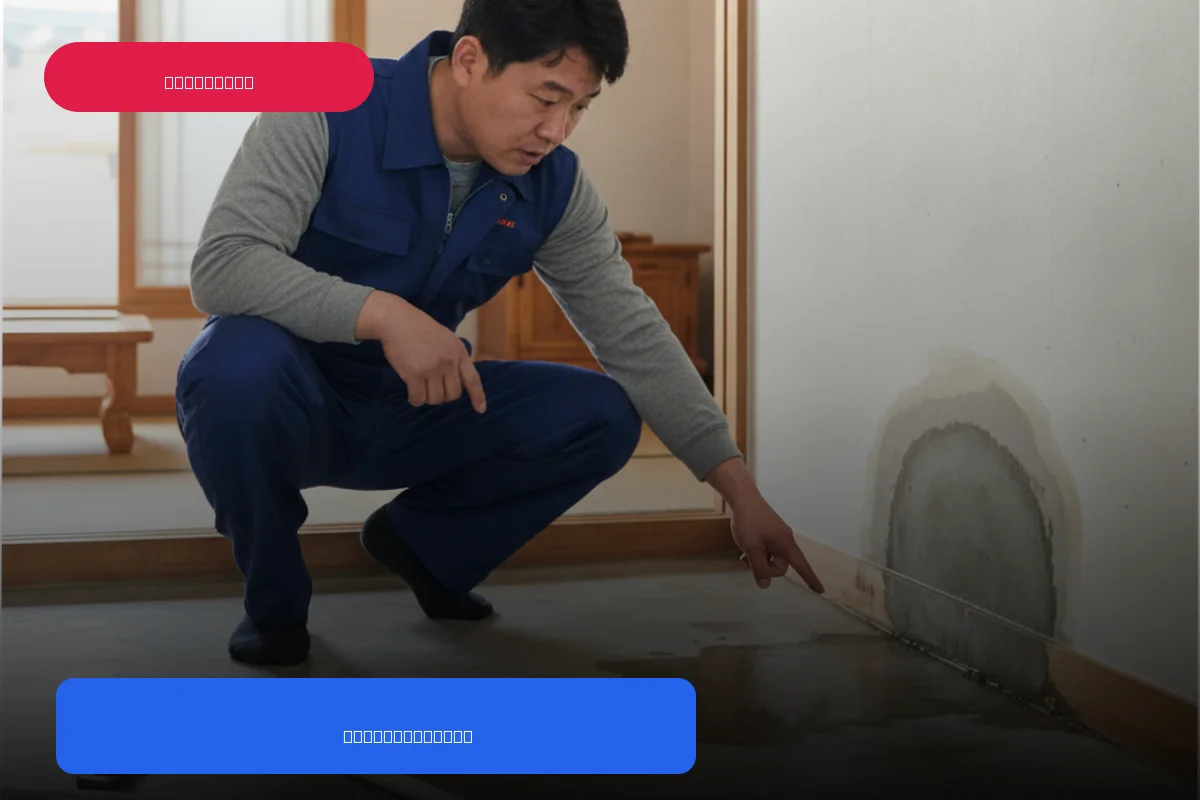 덕진동화장실누수 요금 1시간 뚫음 비용 현장 정리