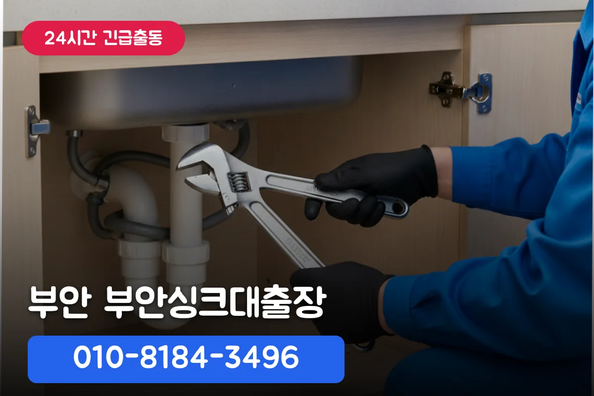 부안싱크대출장 방치하다 싱크대뚫음까지 커진 사례