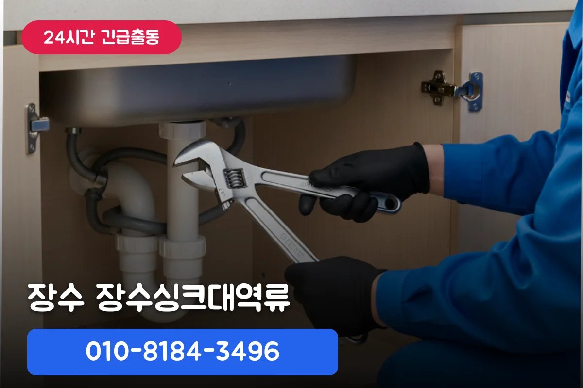 장수싱크대역류 방치하면 발생하는 일 | 인증업체 점검