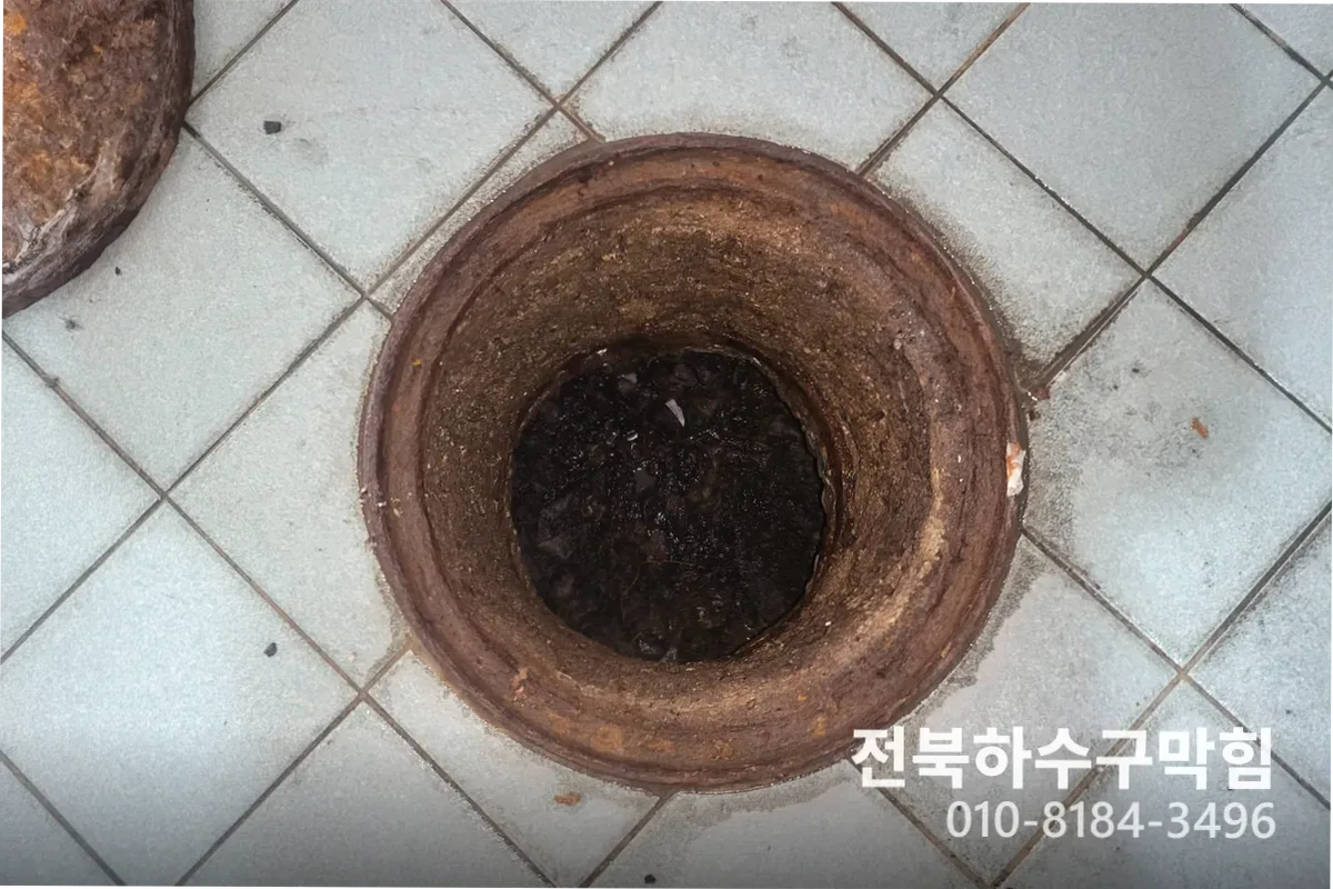 전주시 서신동 싱크대막힘 작업 전 배관 상태 진단 (서신동싱크대냄새)