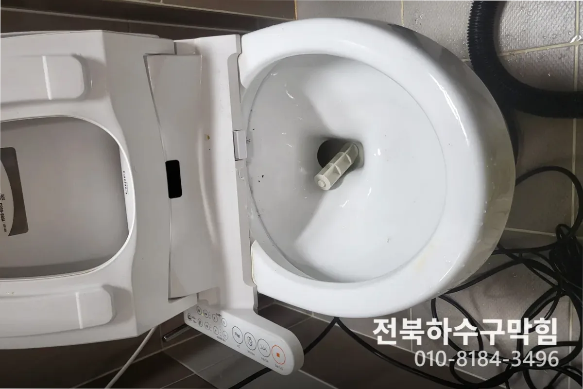 전주시 서신동 싱크대막힘 작업 전 배관 상태 진단 (싱크대야간출장)