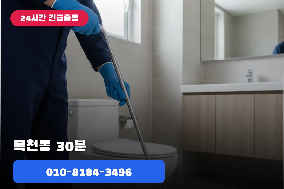 목천동화장실변기막힘 30분 출장 청소 평균가 안내