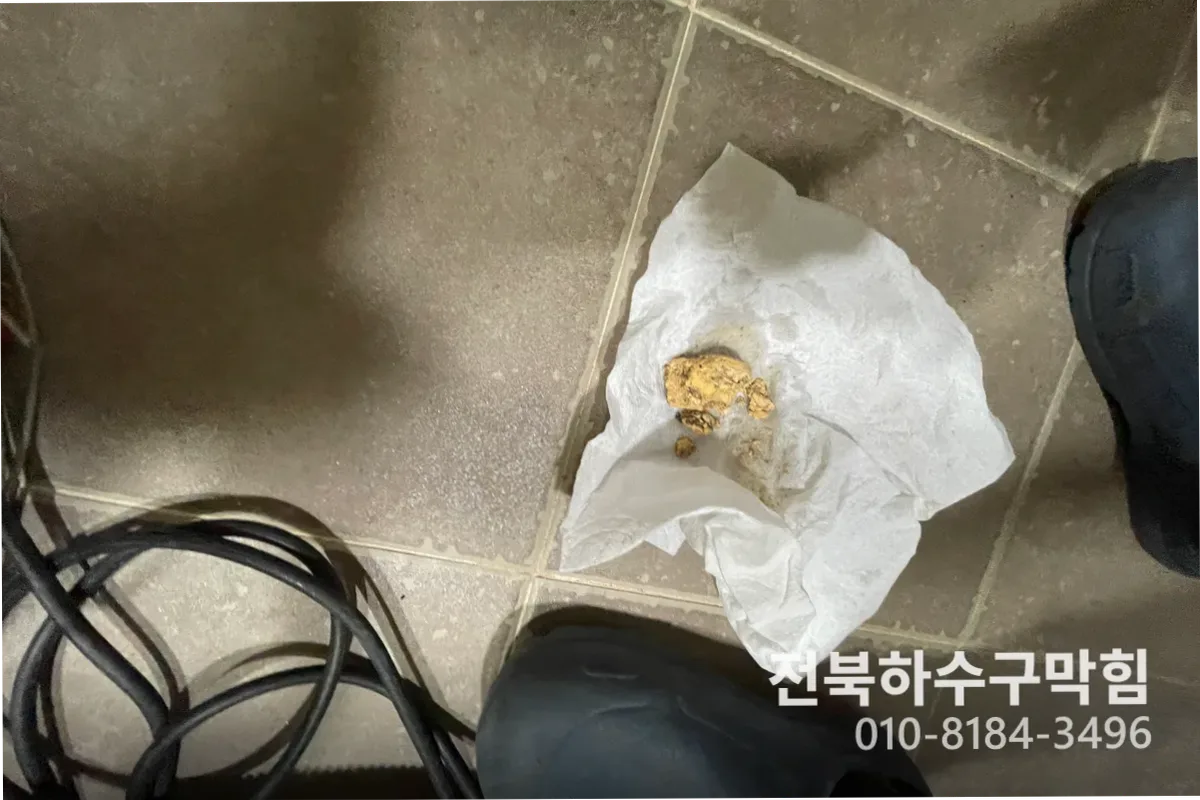 익산시 영등동 변기막힘 전문 장비 투입 작업 중 (30분)