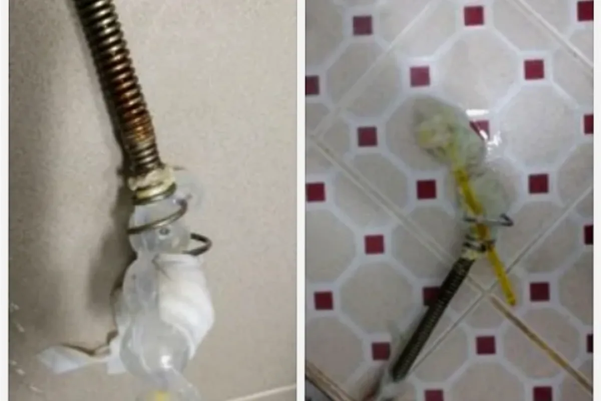 전주시 송천동 변기막힘 작업 완료 후 정상 배수 확인 (변기뚫음)